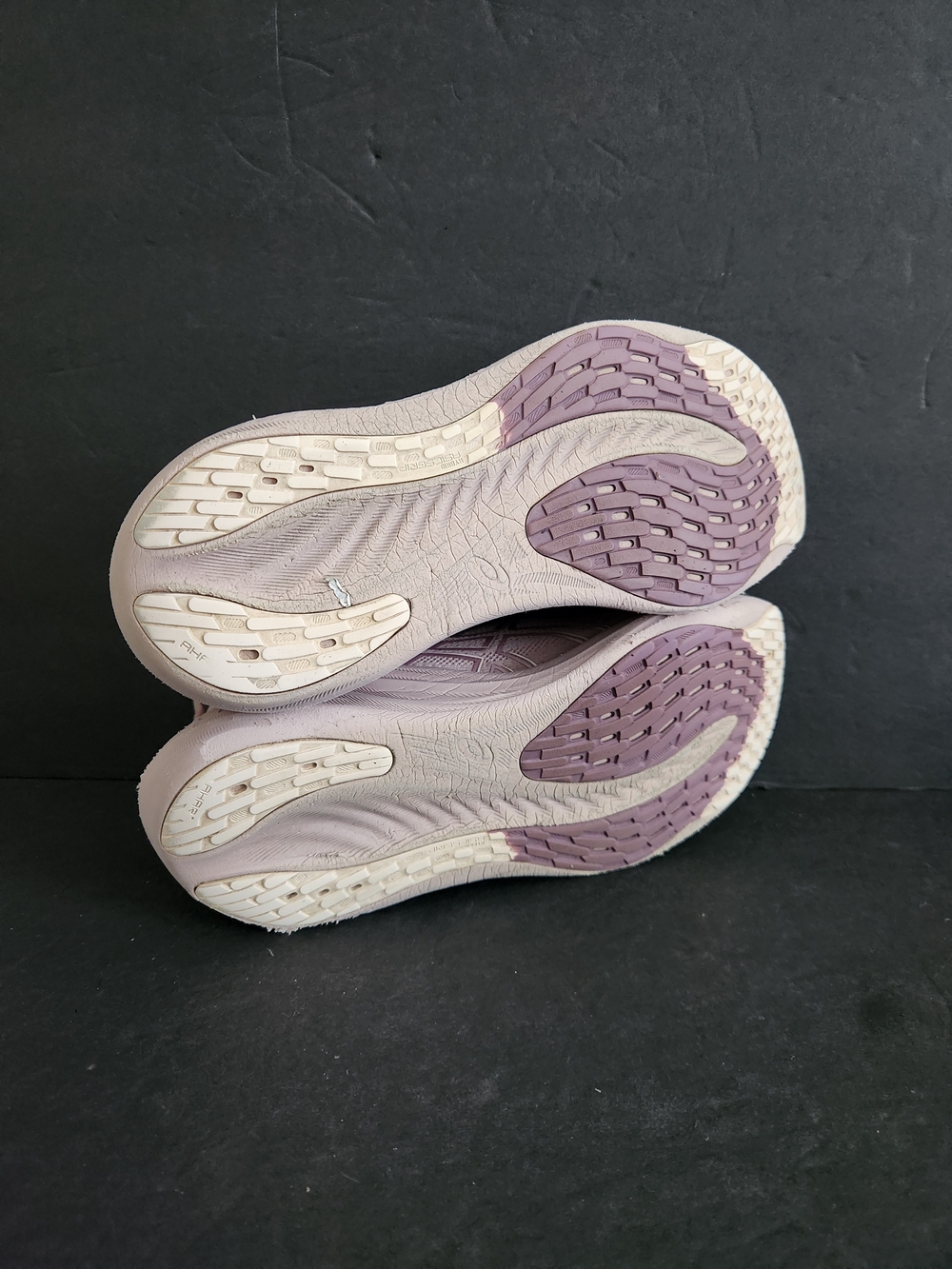 ASICS Women's Light Pink Knit Running Shoes - Picture 8 of 8